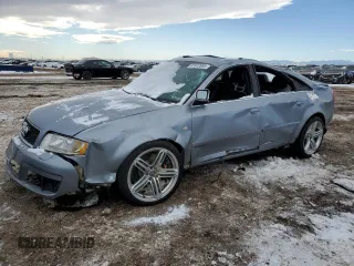 2003 Audi RS 6 with VIN WUAPV54B53N903988, listed as a Copart auction lot 41912685 with 149,963 mi miles and Salvage Title. Bid and sale history available at carsss.com. Image 1.