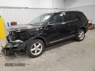 2017 Ford Explorer XLT with VIN 1FM5K8D80HGA66030, listed as a Copart auction lot 86068094 with 72,705 mi miles and Salvage Title. Bid and sale history available at carsss.com. Image 1.