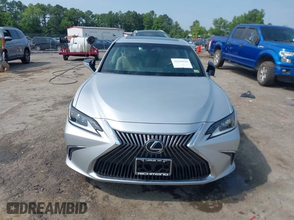 2019 Lexus ES 350 with VIN 58ABZ1B17KU040330, listed as a IAAI auction lot 42448444 with 86,126 mi miles and . Bid and sale history available at DreamBid. Image 12.