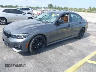 2022 BMW 3 Series 330i with VIN 3MW5R1J0XN8C41168, listed as a IAAI auction lot 42322526 with 44,889 mi miles and . Bid and sale history available at DreamBid. Image 17.