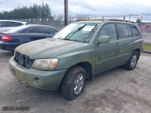 2007 Toyota Highlander w/3rd Row with VIN JTEEP21A770188901, listed as a IAAI auction lot 41831923 with 300,038 mi miles. Bid and sale history available at carsss.com. Image 2.