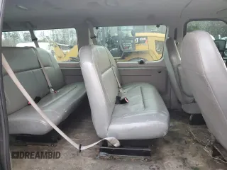 2008 Ford Econoline Passenger XL with VIN 1FBNE31L58DB44511, listed as a Copart auction lot 83866334 with 183,890 mi miles and Salvage Title. Bid and sale history available at carsss.com. Image 11.