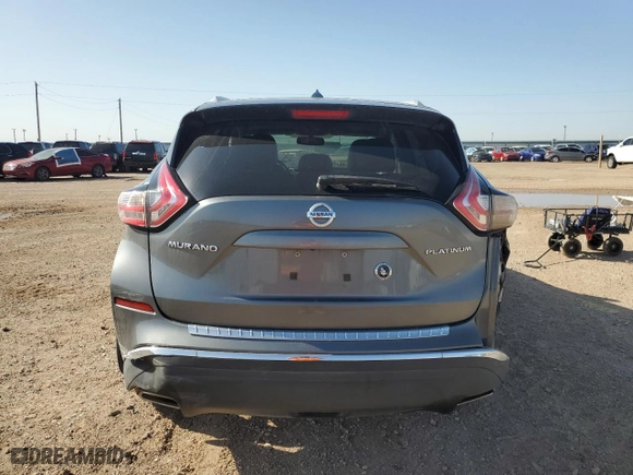 2015 Nissan Murano SL with VIN 5N1AZ2MG6FN209103, listed as a Copart auction lot 52204145 with 114,607 mi miles and Salvage Title. Bid and sale history available at carsss.com. Image 6.