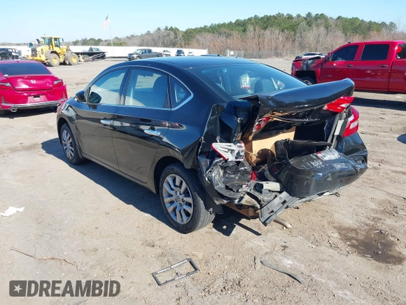 2019 Nissan Sentra S with VIN 3N1AB7AP7KY210335, listed as a IAAI auction lot 41177615 with 89,778 mi miles. Bid and sale history available at carsss.com. Image 3.