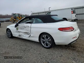 2021 Mercedes-Benz C 300 with VIN W1KWK8EB4MG058628, listed as a Copart auction lot 79281414 with 113,078 mi miles and Salvage Title. Bid and sale history available at DreamBid. Image 2.