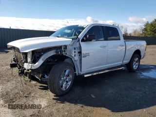 2019 Ram 1500 Big Horn z VIN 1C6RR7TT0KS576634, wystawiony jako Copart lot #79621964 z przebiegiem 108 614 mil mil oraz Szkoda całkowita • Salvage title. Historia ofert i sprzedaży dostępna na DreamBid. Obrazek 1.
