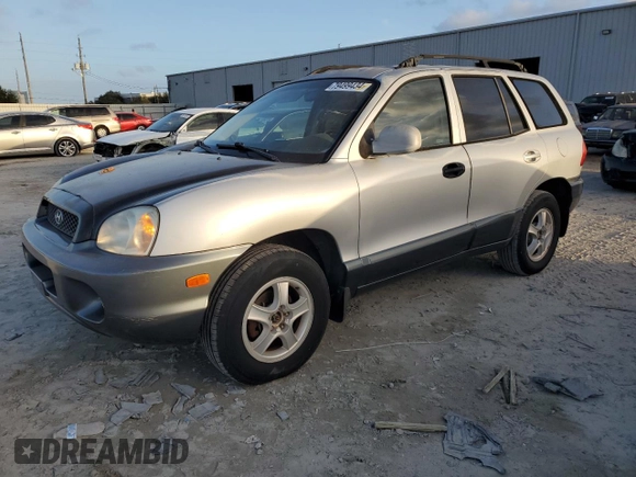 2001 Hyundai Santa Fe GLS with VIN KM8SC83DX1U090034, listed as a Copart auction lot 79499434 with 170,605 mi miles and Clean Title. Bid and sale history available at carsss.com. Image 1.