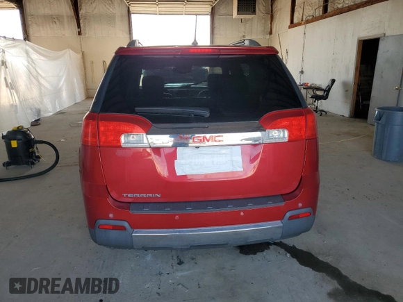 2013 GMC Terrain SLT with VIN 2GKALWEK5D6252661, listed as a Copart auction lot 51988835 with 139,549 mi miles and Salvage title. Bid and sale history available at DreamBid. Image 6.