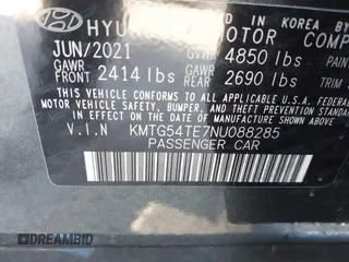 2022 Genesis G70 3.3T z VIN KMTG54TE7NU088285, wystawiony jako IAAI lot #41212753 z przebiegiem 30 024 mil mil oraz . Historia ofert i sprzedaży dostępna na DreamBid. Obrazek 9.