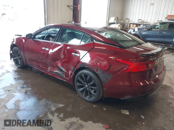 2017 Nissan Maxima SV z VIN 1N4AA6AP9HC416595, wystawiony jako IAAI lot #42385192 z przebiegiem 73 135 mil mil oraz . Historia ofert i sprzedaży dostępna na DreamBid. Obrazek 3.