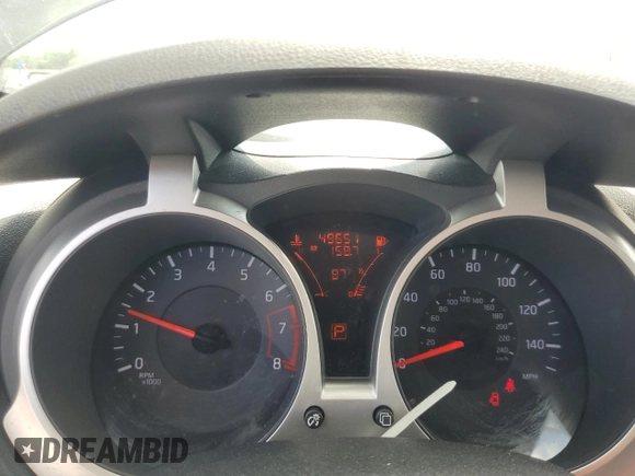 2014 Nissan Juke S with VIN JN8AF5MRXET352120, listed as a Copart auction lot 53323595 with 49,651 mi miles and Clean Title. Bid and sale history available at DreamBid. Image 9.