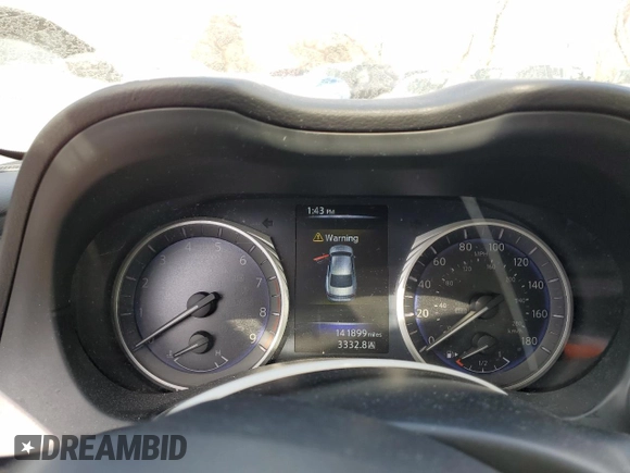2016 Infiniti Q50 3.0t Premium with VIN JN1EV7AR5GM344216, listed as a Copart auction lot 49312195 with 141,899 mi miles and Salvage Title. Bid and sale history available at carsss.com. Image 9.