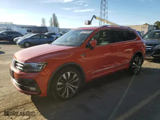 2019 Volkswagen Tiguan SEL Premium with VIN 3VV4B7AX8KM052025, listed as a Copart auction lot 88116565 with 50,770 mi miles and Salvage Title. Bid and sale history available at carsss.com. Image 1.