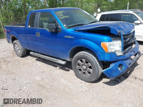 2009 Ford F-150 STX with VIN 1FTRX12839FB34927, listed as a IAAI auction lot 42112489 with 221,371 mi miles and . Bid and sale history available at DreamBid. Image 1.