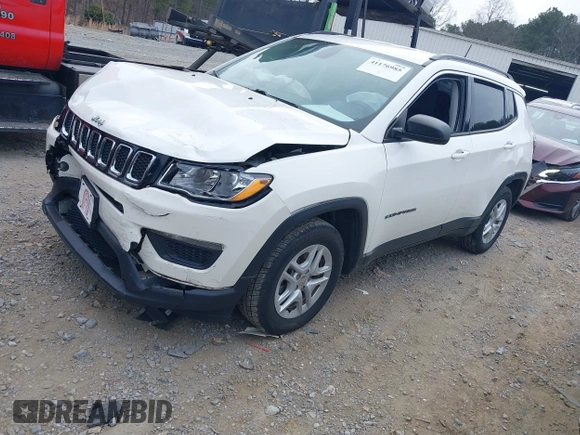 2020 Jeep Compass Sport с VIN 3C4NJCAB3LT150955, выставлен на аукционе IAAI как лот 41176985 с пробегом 73 644 миль миль и . История ставок и продаж доступна на DreamBid. Изображение 2.