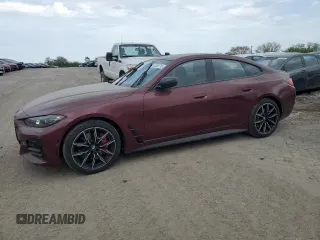2024 BMW 4 Series 430i xDrive with VIN WBA73AV07RFR97042, listed as a Copart auction lot 53289715 with 18,766 mi miles and Salvage title. Bid and sale history available at DreamBid. Image 1.