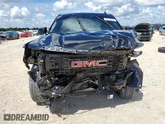 2023 GMC Yukon XL Denali with VIN 1GKS2JKT2PR438920, listed as a Copart auction lot 69749244 with 23,817 mi miles and Salvage Title. Bid and sale history available at DreamBid. Image 5.