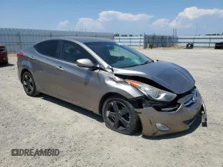 2013 Hyundai Elantra GLS with VIN 5NPDH4AE4DH451758, listed as a Copart auction lot 60124935 with 164,784 mi miles and Salvage title. Bid and sale history available at DreamBid. Image 4.