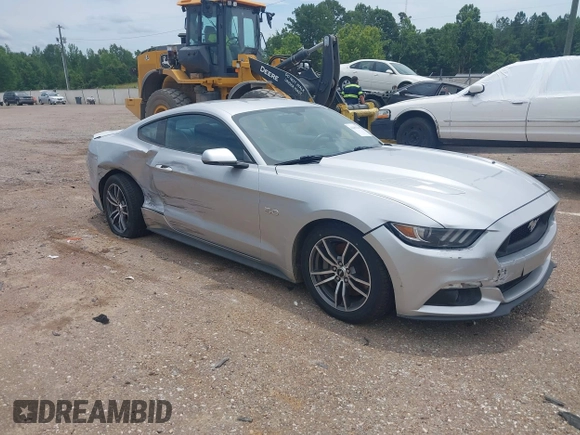 2016 Ford Mustang GT with VIN 1FA6P8CF5G5331843, listed as a IAAI auction lot 42465249 with 92,591 mi miles and . Bid and sale history available at DreamBid. Image 1.