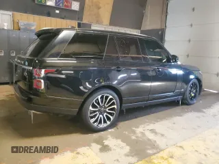 2018 Land Rover Range Rover with VIN SALGS2RE3JA392382, listed as a Copart auction lot 44739455 with 61,083 mi miles and Salvage title. Bid and sale history available at DreamBid. Image 3.