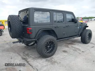 2018 Jeep Wrangler Unlimited Sport S z VIN 1C4HJXDG2JW228483, wystawiony jako IAAI lot #41710364 z przebiegiem 56 970 mil mil oraz . Historia ofert i sprzedaży dostępna na DreamBid. Obrazek 4.