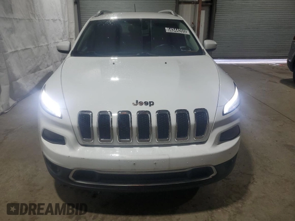 2016 Jeep Cherokee Limited with VIN 1C4PJLDB7GW311702, listed as a Copart auction lot 54344265 with 72,374 mi miles and Clean title. Bid and sale history available at DreamBid. Image 5.
