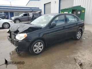 2010 Hyundai Accent GLS z VIN KMHCN4AC0AU504472, wystawiony jako Copart lot #55135825 z przebiegiem 185 704 mil mil oraz Szkoda całkowita • Salvage title. Historia ofert i sprzedaży dostępna na DreamBid. Obrazek 1.
