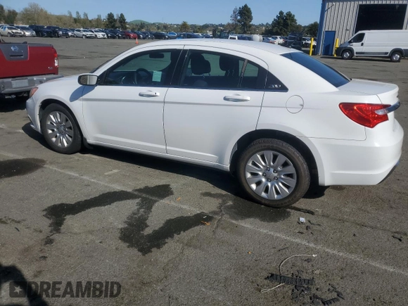 2013 Chrysler 200 LX with VIN 1C3CCBAB8DN686494, listed as a Copart auction lot 52388855 with 69,082 mi miles and Salvage Title. Bid and sale history available at carsss.com. Image 2.