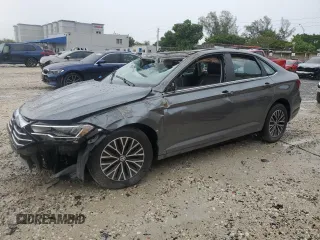 2019 Volkswagen Jetta S z VIN 3VWCB7BU3KM217622, wystawiony jako Copart lot #59190405 z przebiegiem 66 817 mil mil oraz Nie do naprawy • Non repairable. Historia ofert i sprzedaży dostępna na DreamBid. Obrazek 1.