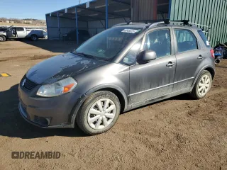2010 Suzuki SX4 with VIN JS2YB5A37A6311383, listed as a Copart auction lot 46848505 with 102,062 mi miles and Clean Title. Bid and sale history available at carsss.com. Image 1.