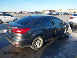 2017 Ford Focus SE with VIN 1FADP3F23HL342081, listed as a IAAI auction lot 41278282 with 88,572 mi miles. Bid and sale history available at carsss.com. Image 4.