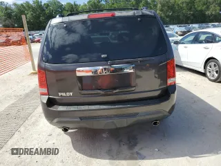 2012 Honda Pilot EX-L with VIN 5FNYF3H53CB025497, listed as a Copart auction lot 55122755 with 220,003 mi miles and Salvage Title. Bid and sale history available at DreamBid. Image 6.
