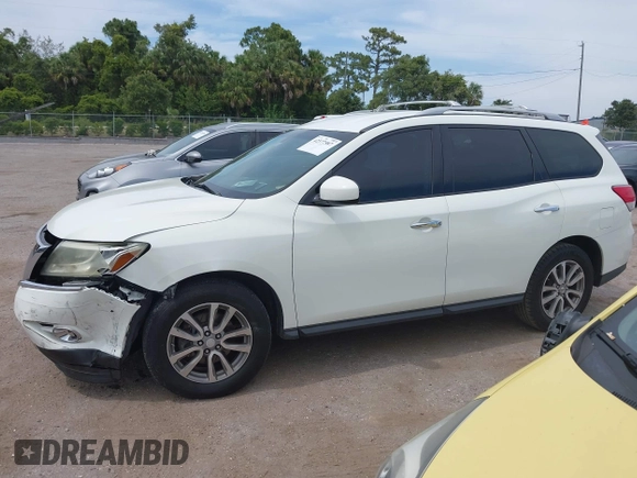 2016 Nissan Pathfinder S with VIN 5N1AR2MN1GC631131, listed as a IAAI auction lot 42377587 with 158,663 mi miles and . Bid and sale history available at DreamBid. Image 14.