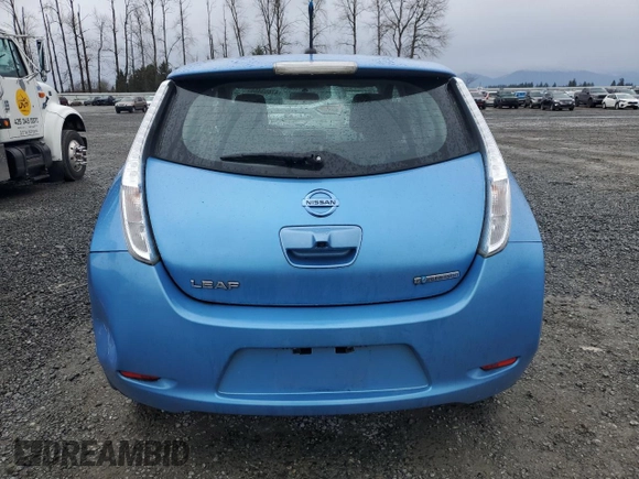 2014 Nissan LEAF SV z VIN 1N4AZ0CPXEC333675, wystawiony jako Copart lot #47853455 z przebiegiem 73 045 mil mil oraz Szkoda całkowita • Salvage title. Historia ofert i sprzedaży dostępna na DreamBid. Obrazek 6.