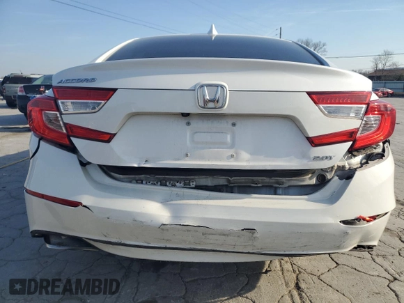 2018 Honda Accord EX-L with VIN 1HGCV2F58JA037761, listed as a Copart auction lot 51002295 with 130,010 mi miles and Salvage title. Bid and sale history available at DreamBid. Image 6.