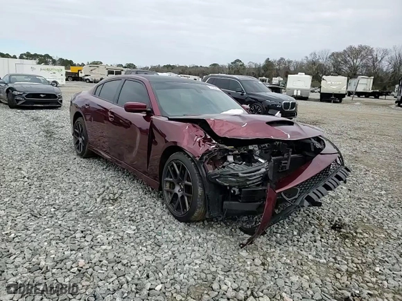 2018 Dodge Charger Daytona with VIN 2C3CDXCT0JH340136, listed as a Copart auction lot 87582455 with 100,430 mi miles and Salvage Title. Bid and sale history available at carsss.com. Image 11.