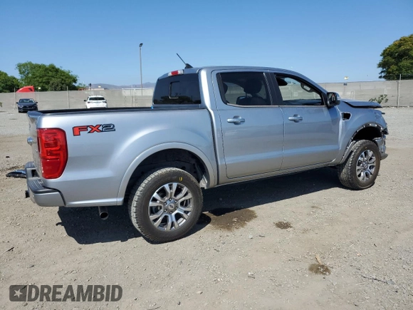 2020 Ford Ranger XL with VIN 1FTER4EH5LLA59243, listed as a Copart auction lot 59307795 with 66,853 mi miles and Salvage title. Bid and sale history available at DreamBid. Image 3.