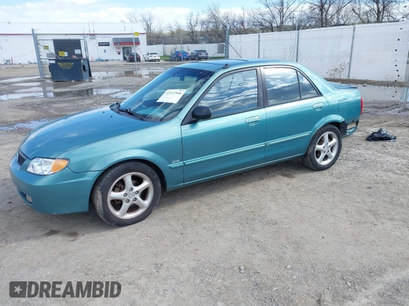 2002 Mazda Protege DX z VIN JM1BJ225721591435, wystawiony jako IAAI lot #42117544 z przebiegiem 191 185 mil mil oraz . Historia ofert i sprzedaży dostępna na DreamBid. Obrazek 2.