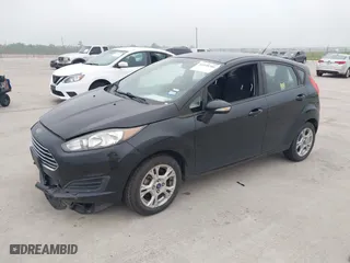 2016 Ford Fiesta SE with VIN 3FADP4EJ3GM203760, listed as a IAAI auction lot 41928386 with 52,744 mi miles. Bid and sale history available at carsss.com. Image 16.