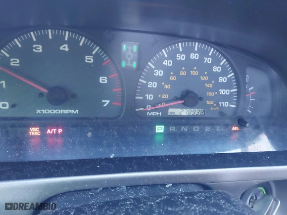 2001 Toyota 4Runner SR5 with VIN JT3HN86R210348400, listed as a IAAI auction lot 41252523 with 278,938 mi miles. Bid and sale history available at carsss.com. Image 7.