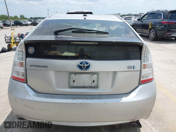 2011 Toyota Prius I with VIN JTDKN3DU0B5287578, listed as a IAAI auction lot 42103674 with 187,808 mi miles. Bid and sale history available at carsss.com. Image 17.