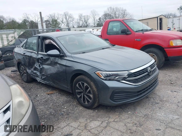 2023 Volkswagen Jetta S с VIN 3VW5M7BU6PM052577, выставлен на аукционе IAAI как лот 41379501 с пробегом 36 150 миль миль и . История ставок и продаж доступна на DreamBid. Изображение 1.