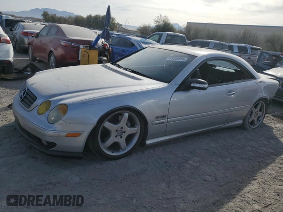 2002 Mercedes-Benz CL 500/600 с VIN WDBPJ78J72A027788, выставлен на аукционе Copart как лот 43248055 с пробегом 84 539 миль миль и Списание • Salvage title. История ставок и продаж доступна на DreamBid. Изображение 1.