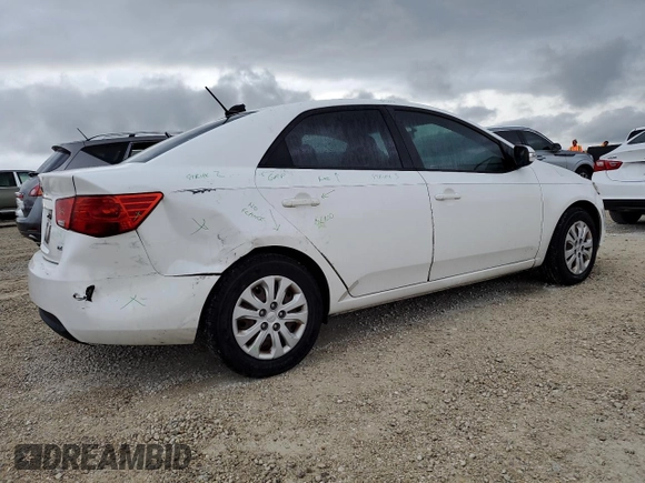 2010 Kia Forte EX with VIN KNAFU4A2XA5843209, listed as a Copart auction lot 74316334 with 144,433 mi miles and Salvage Title. Bid and sale history available at carsss.com. Image 3.