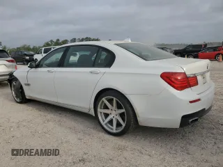 2011 BMW 7 Series 750Li with VIN WBAKB8C51BC852154, listed as a Copart auction lot 51530235 with 109,691 mi miles and Salvage Title. Bid and sale history available at carsss.com. Image 2.