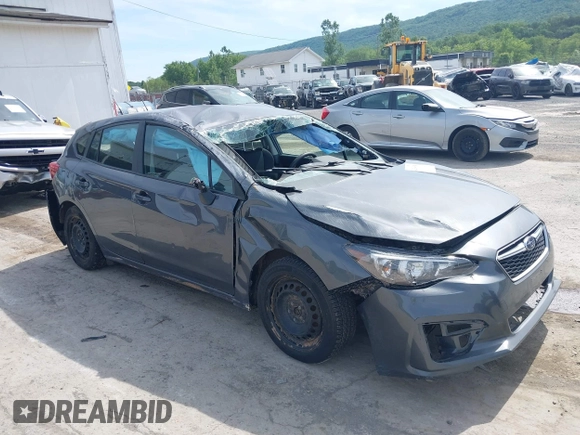 2018 Subaru Impreza with VIN 4S3GTAA60J3731249, listed as a IAAI auction lot 42294911 with 73,342 mi miles and . Bid and sale history available at DreamBid. Image 1.
