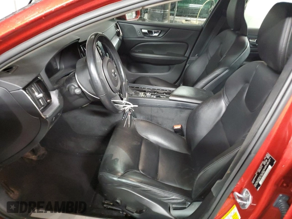 2019 Volvo S60 Momentum with VIN 7JR102FK8KG011901, listed as a Copart auction lot 44743595 with 65,359 mi miles and Salvage Title. Bid and sale history available at carsss.com. Image 7.