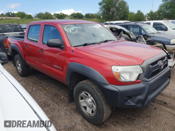 2014 Toyota Tacoma with VIN 3TMLU4EN6EM153693, listed as a Copart auction lot 59296805 with 205,117 mi miles and Salvage title. Bid and sale history available at DreamBid. Image 4.