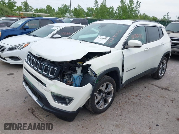 2021 Jeep Compass Limited с VIN 3C4NJDCBXMT515300, выставлен на аукционе IAAI как лот 42290070 с пробегом 110 390 миль миль и . История ставок и продаж доступна на DreamBid. Изображение 18.