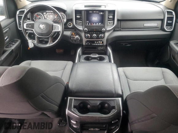 2020 Ram 1500 Big Horn with VIN 1C6SRFFT6LN376381, listed as a Copart auction lot 49869355 with 115,349 mi miles and Salvage Title. Bid and sale history available at carsss.com. Image 8.